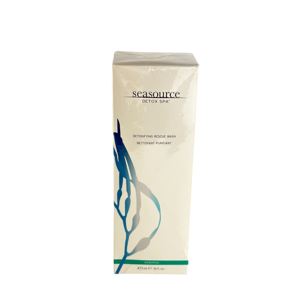 Arbonne Detox Spa Detoxifying Rescue Wash Sealed NIB 16 oz